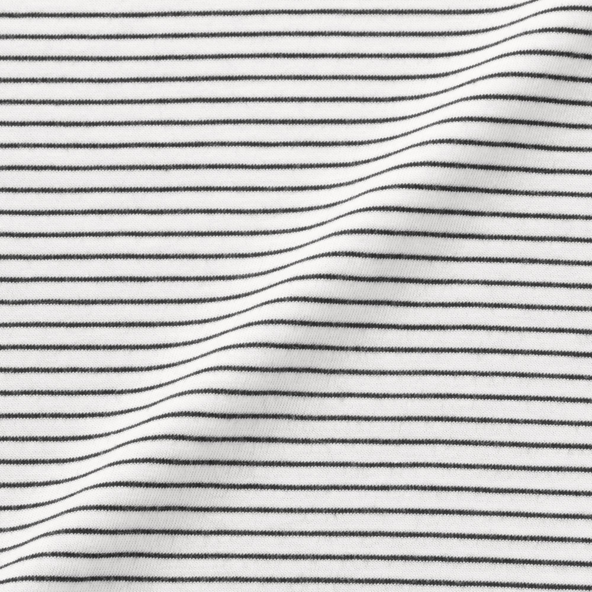 キッズ　綿天竺編みクルーネック半袖Ｔシャツ　ボーダー