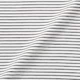 キッズ　綿天竺編みクルーネック半袖Ｔシャツ　ボーダー