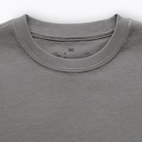 ベビー　あたまするっと　綿天竺編みクルーネック半袖Ｔシャツ　無地