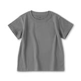 ベビー　あたまするっと　綿天竺編みクルーネック半袖Ｔシャツ　無地