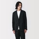 紳士　リネン洗いざらしジャケット