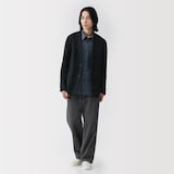 紳士　リネン洗いざらしジャケット