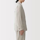 紳士　リネン洗いざらしジャケット