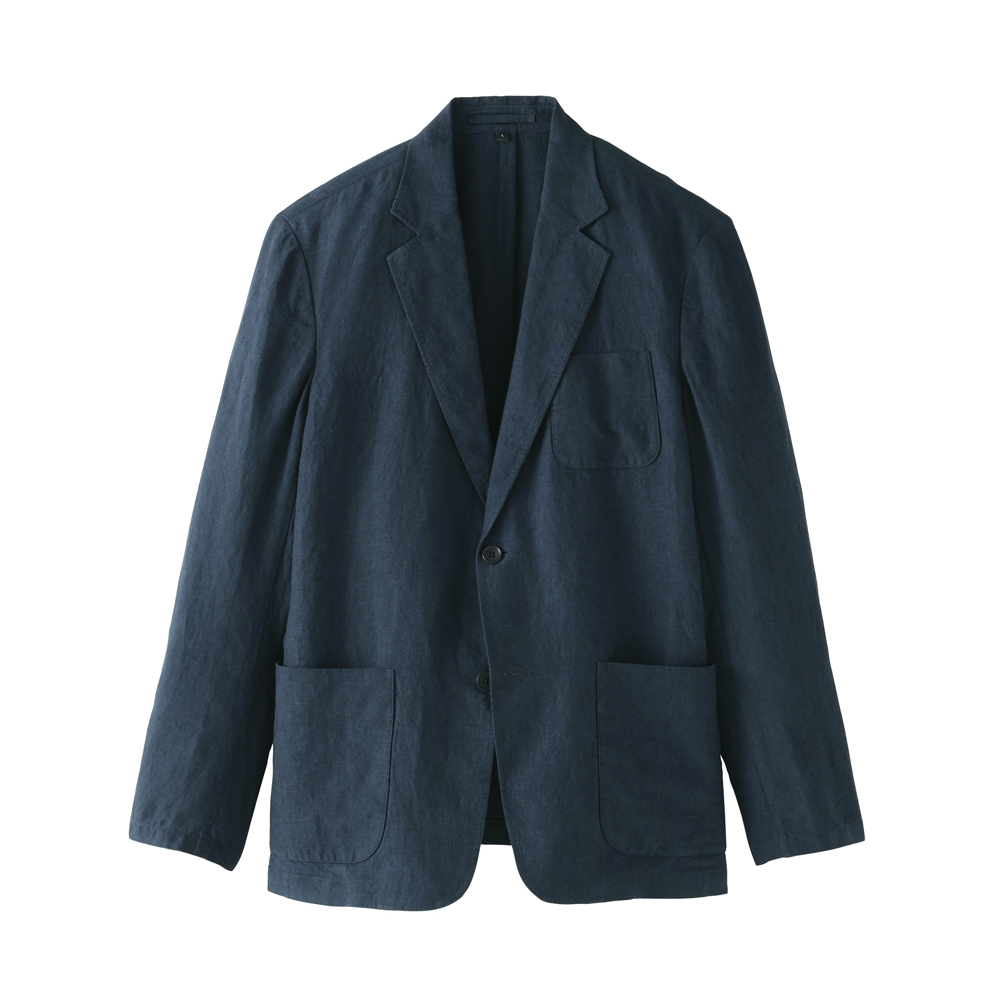 紳士　リネン洗いざらしジャケット