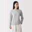 婦人　天竺編みクルーネック長袖Ｔシャツ