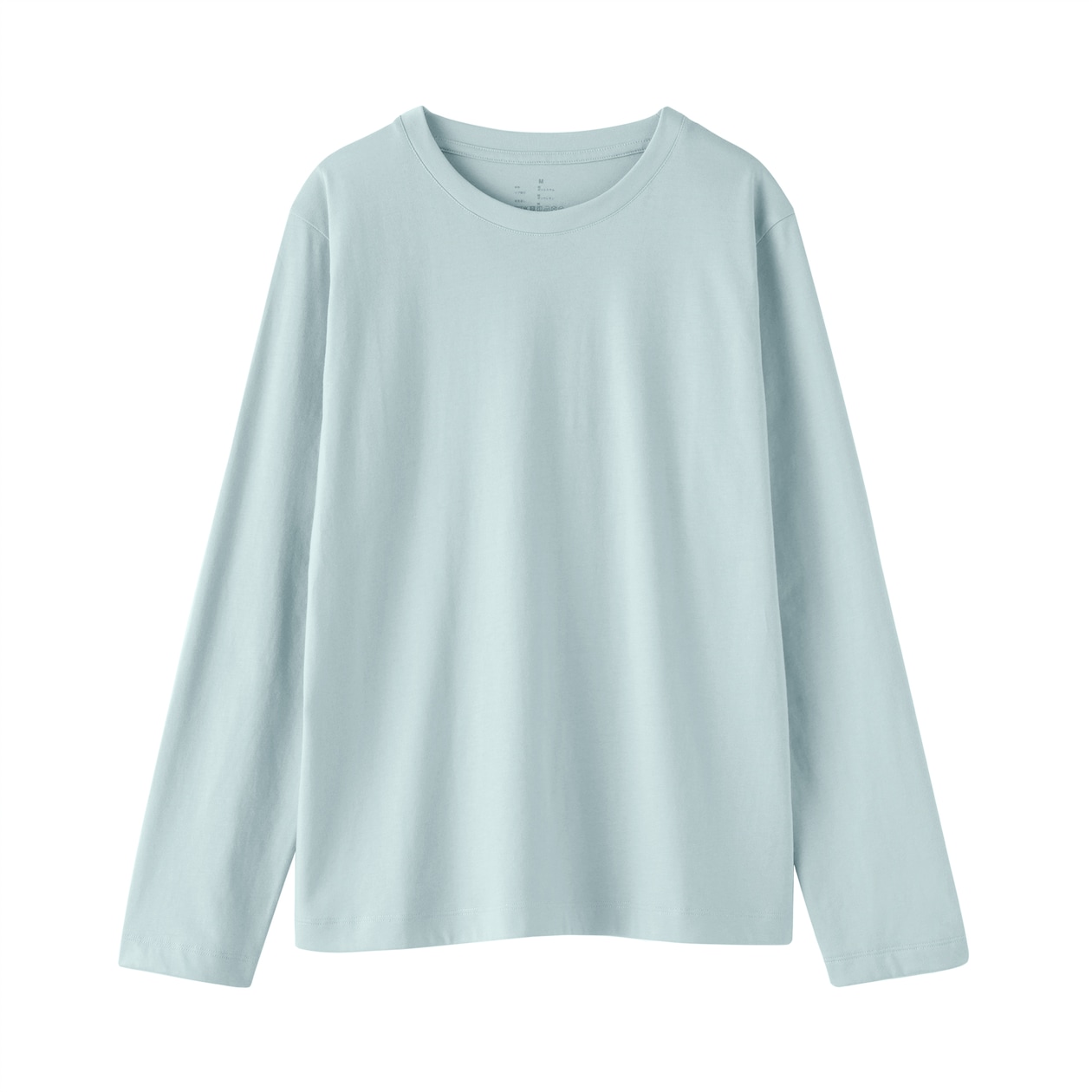 婦人　天竺編みクルーネック長袖Ｔシャツ