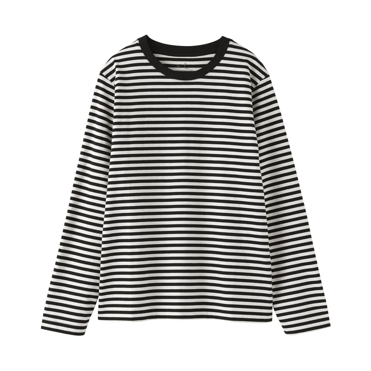 婦人　天竺編みクルーネック長袖Ｔシャツ