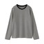 婦人　天竺編みクルーネック長袖Ｔシャツ