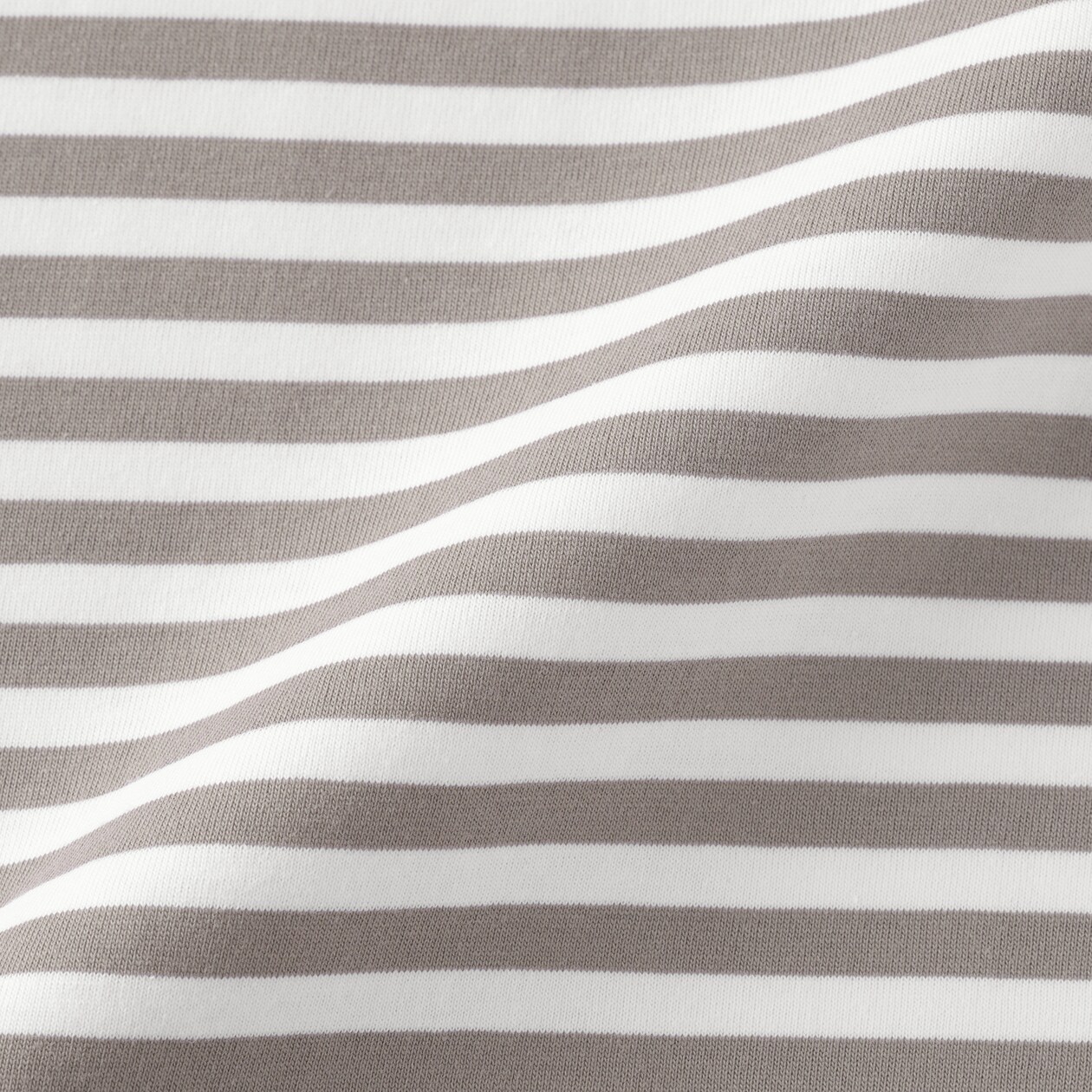 婦人　天竺編みクルーネック長袖Ｔシャツ