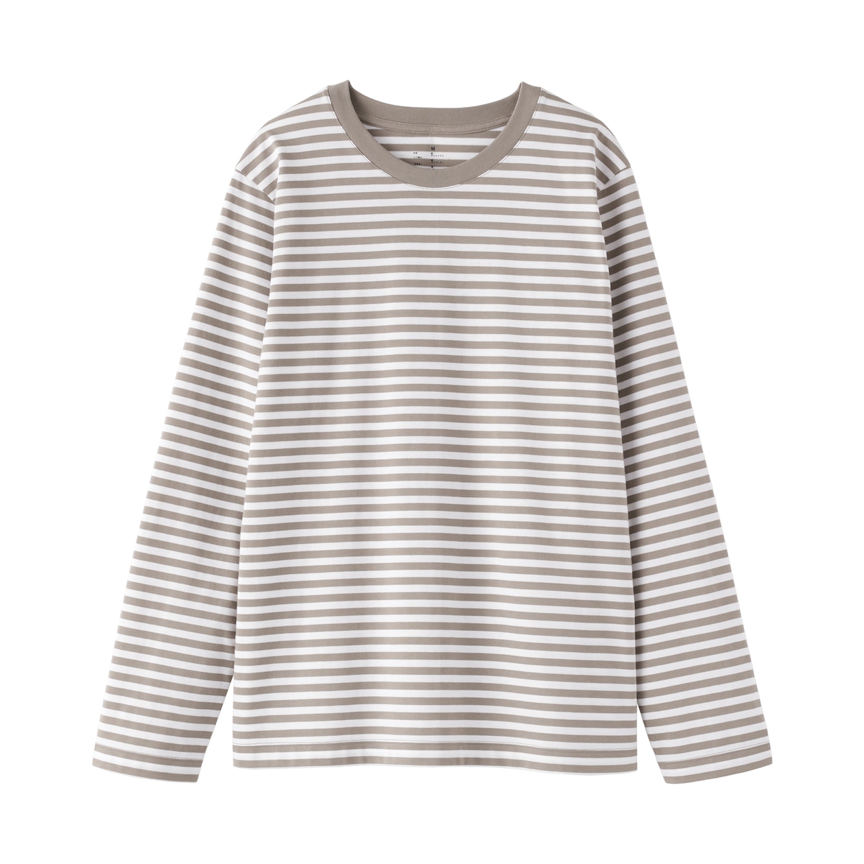 婦人　天竺編みクルーネック長袖Ｔシャツ