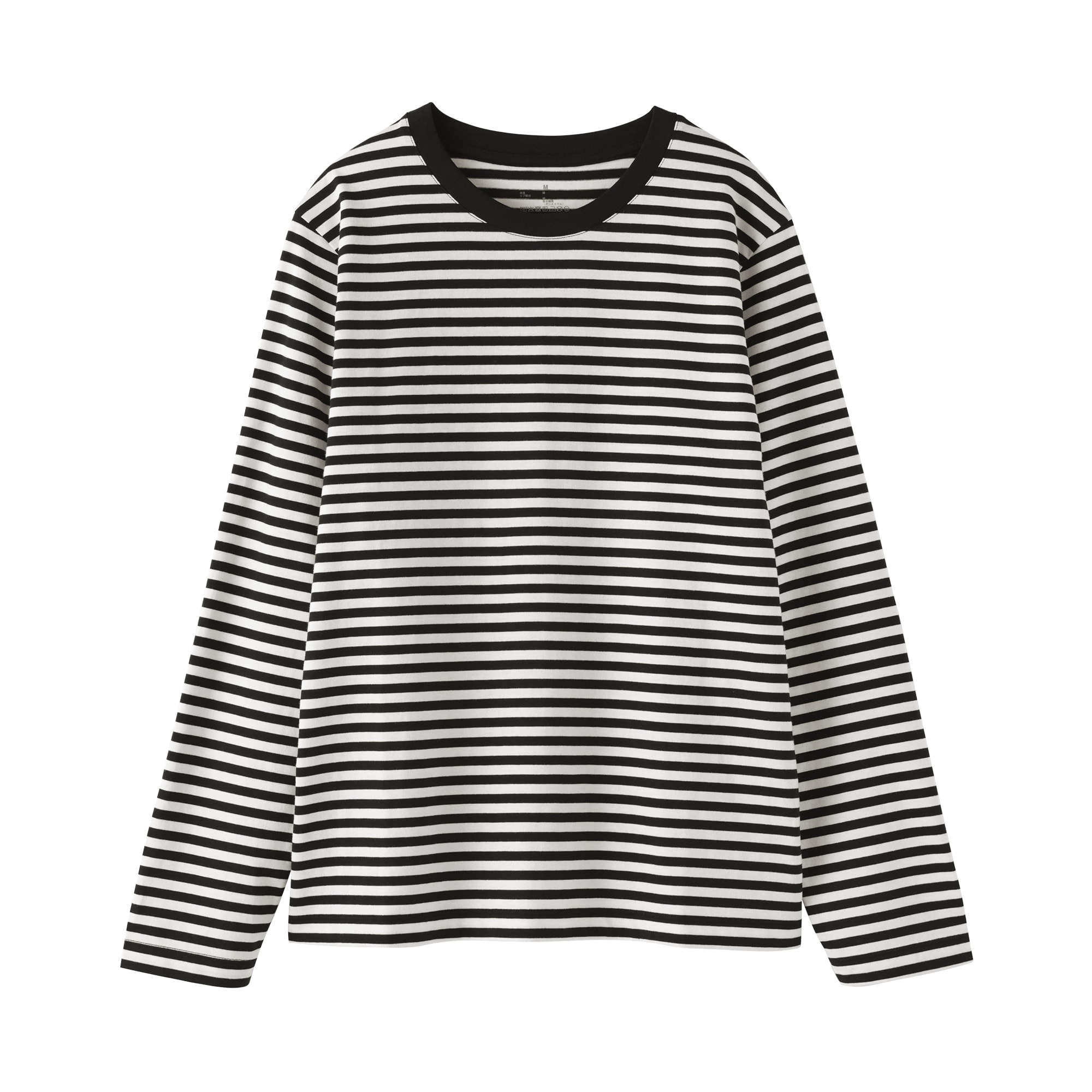 婦人　天竺編みクルーネック長袖Ｔシャツ