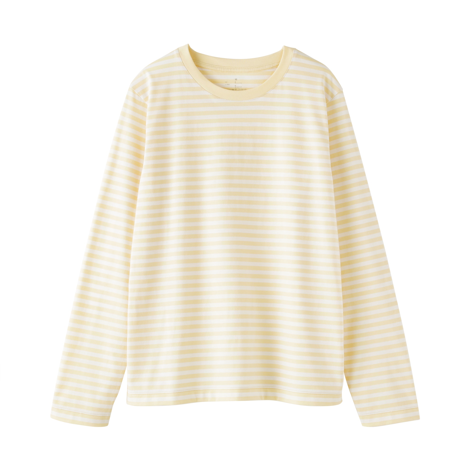 婦人　天竺編みクルーネック長袖Ｔシャツ