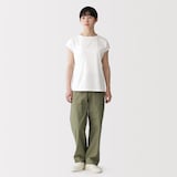 婦人　天竺編みフレンチスリーブＴシャツ