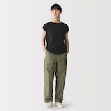 婦人　天竺編みフレンチスリーブＴシャツ