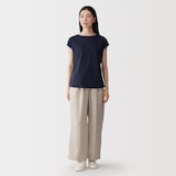 婦人　天竺編みフレンチスリーブＴシャツ