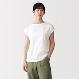 婦人　天竺編みフレンチスリーブＴシャツ