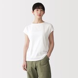 婦人　天竺編みフレンチスリーブＴシャツ