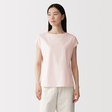 婦人　天竺編みフレンチスリーブＴシャツ