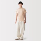 婦人　天竺編みクルーネック半袖Ｔシャツ