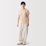 婦人　天竺編みクルーネック半袖Ｔシャツ