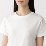 婦人　天竺編みクルーネック半袖Ｔシャツ