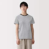 婦人　天竺編みクルーネック半袖Ｔシャツ