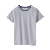 婦人　天竺編みクルーネック半袖Ｔシャツ