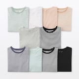 婦人　天竺編みクルーネック半袖Ｔシャツ