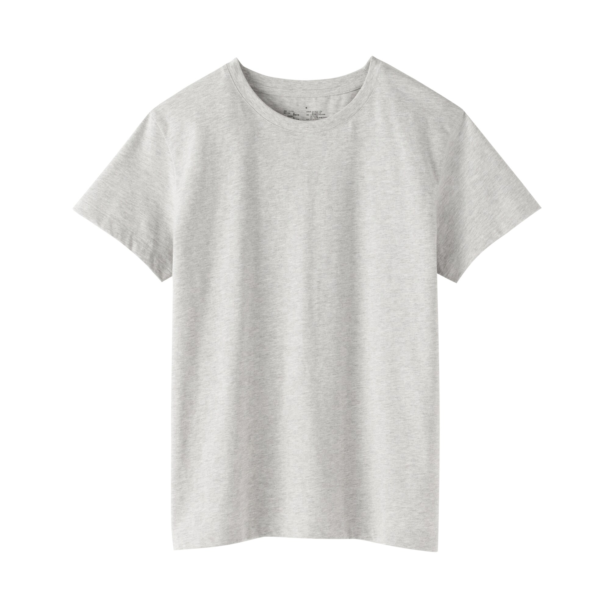 婦人　天竺編みクルーネック半袖Ｔシャツ