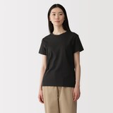 婦人　天竺編みクルーネック半袖Ｔシャツ