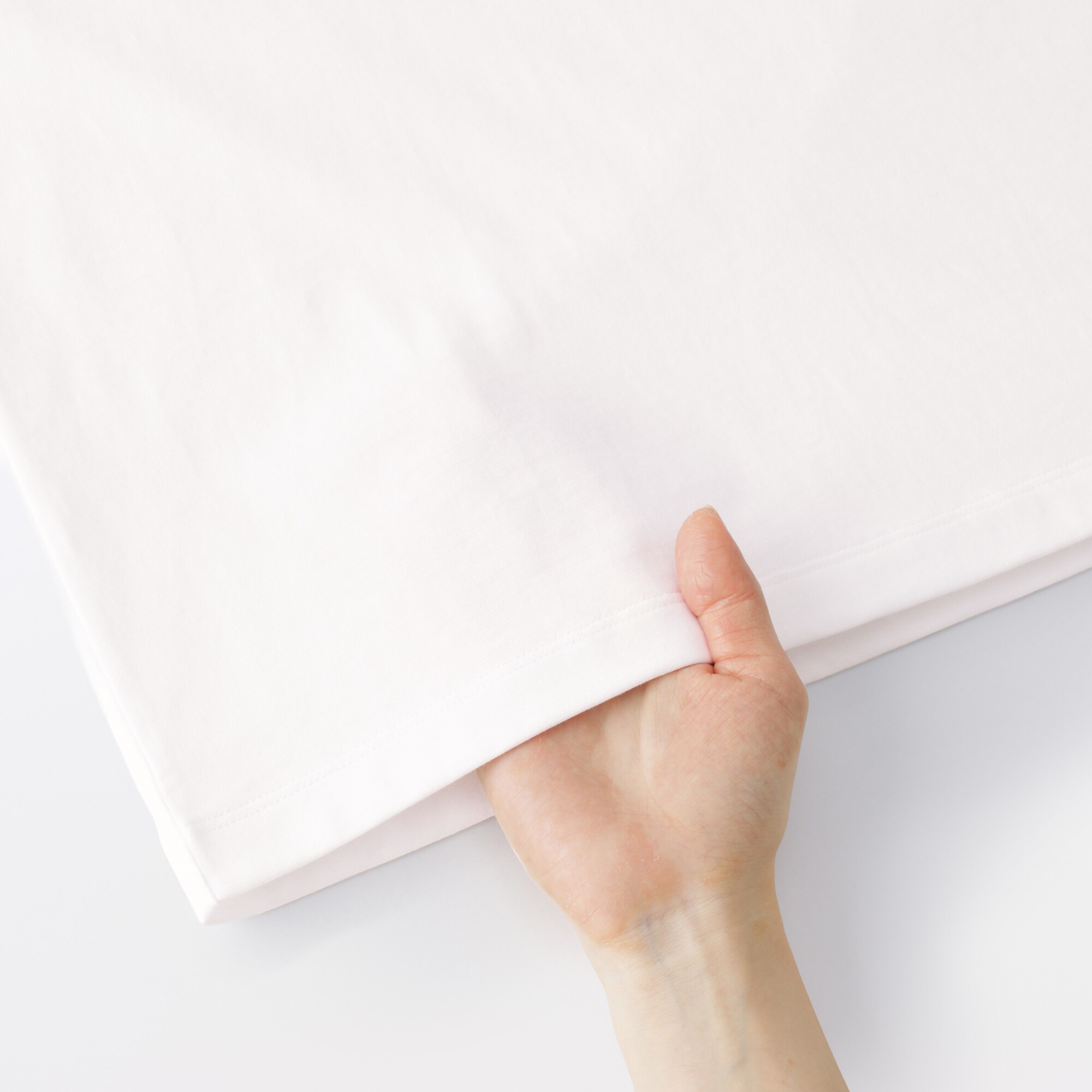 婦人　天竺編みクルーネック半袖Ｔシャツ