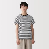 婦人　天竺編みクルーネック半袖Ｔシャツ