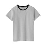 婦人　天竺編みクルーネック半袖Ｔシャツ