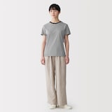 婦人　天竺編みクルーネック半袖Ｔシャツ