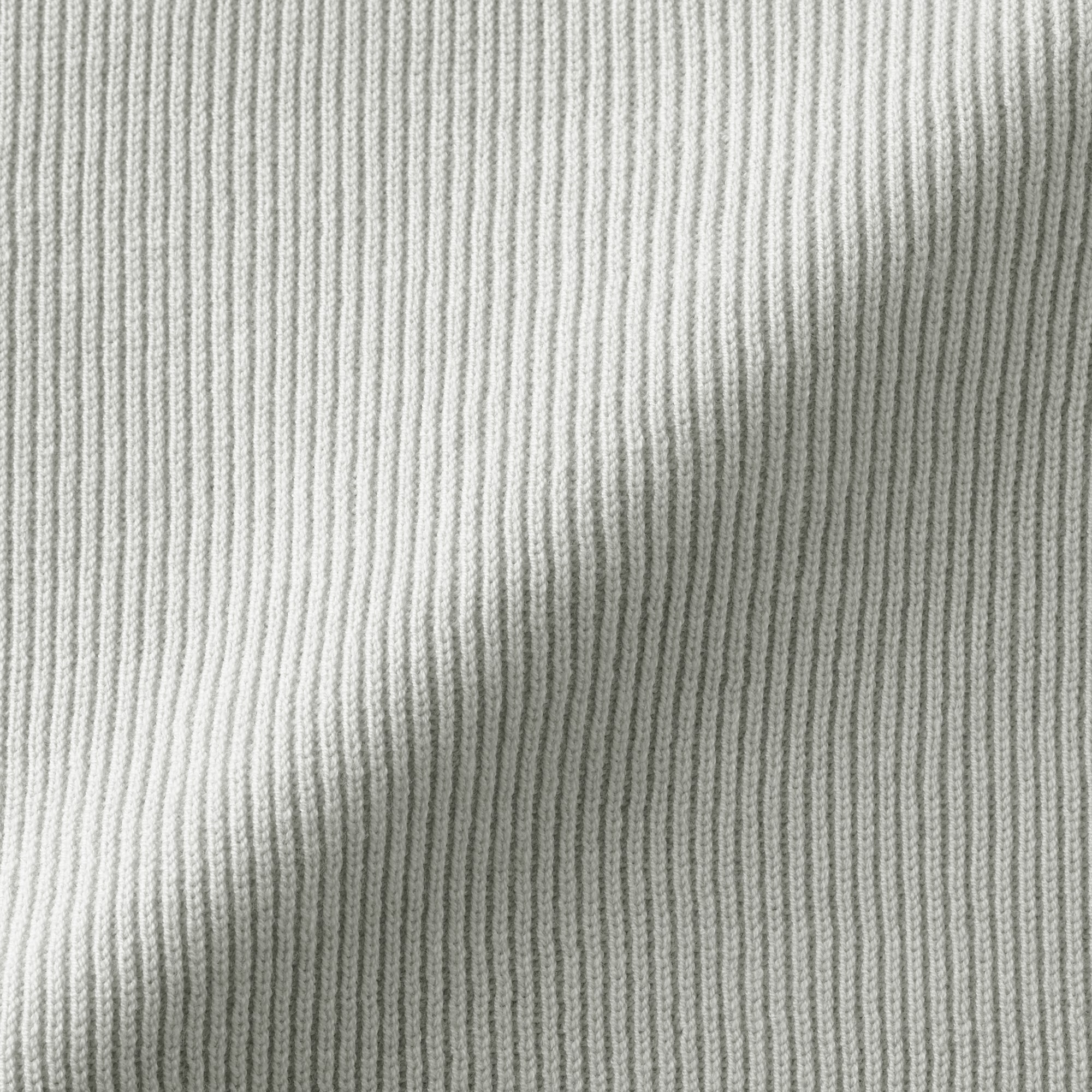 紳士　洗える畦編みポロセーター