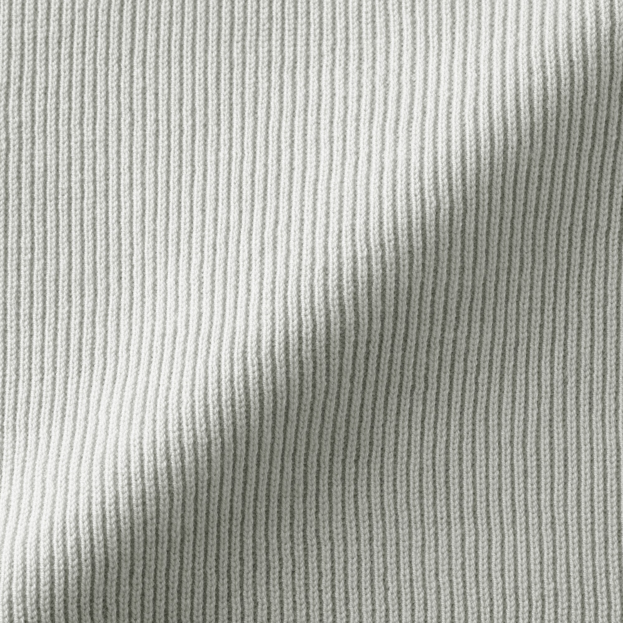 紳士　洗える畦編みポロセーター