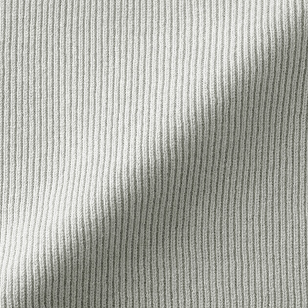 紳士　洗える畦編みポロセーター