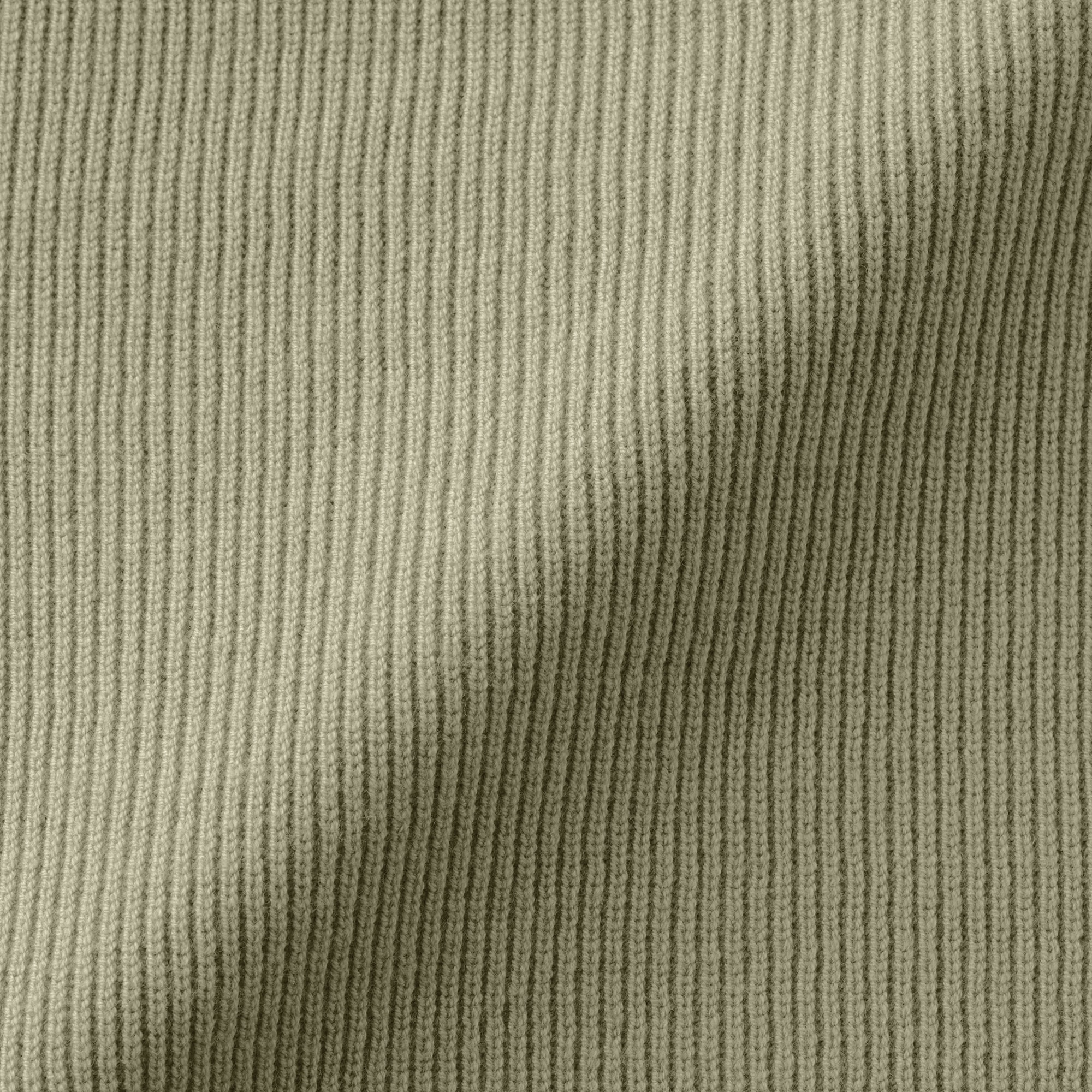 紳士　洗える畦編みポロセーター