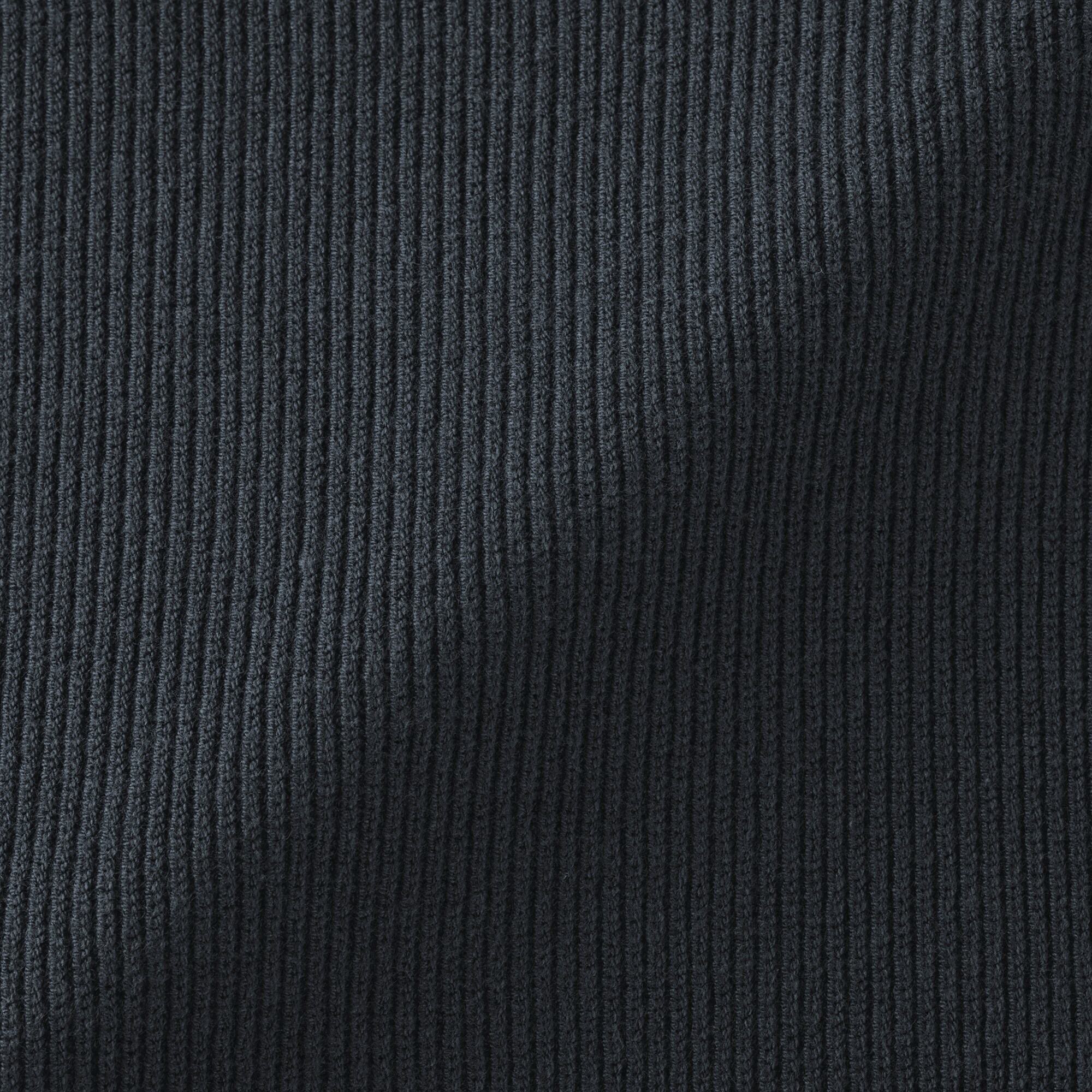 紳士　洗える畦編みポロセーター