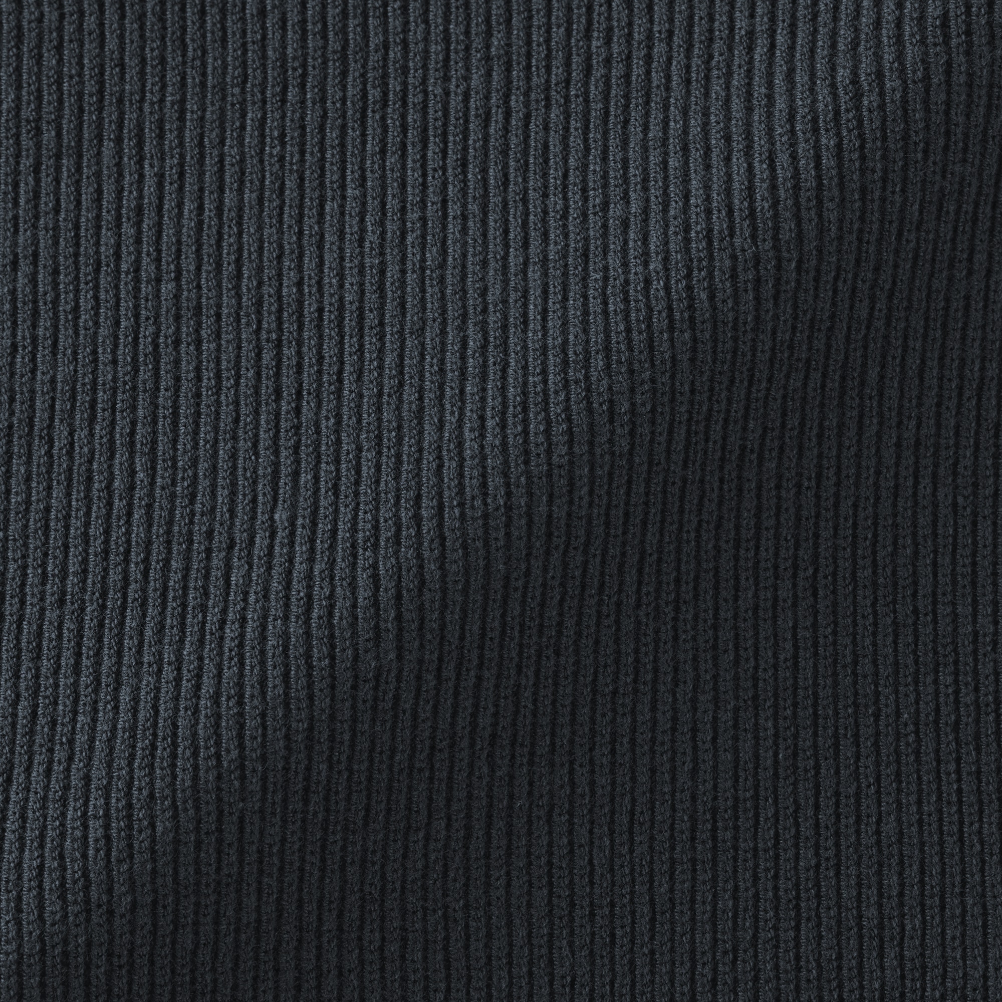 紳士　洗える畦編みポロセーター