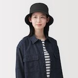 ＵＶカット透湿撥水　防水テープ使いバケットハット