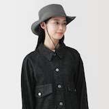 ＵＶカット透湿撥水　防水テープ使いサファリハット
