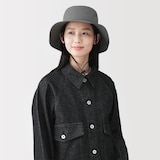 ＵＶカット透湿撥水　防水テープ使いサファリハット