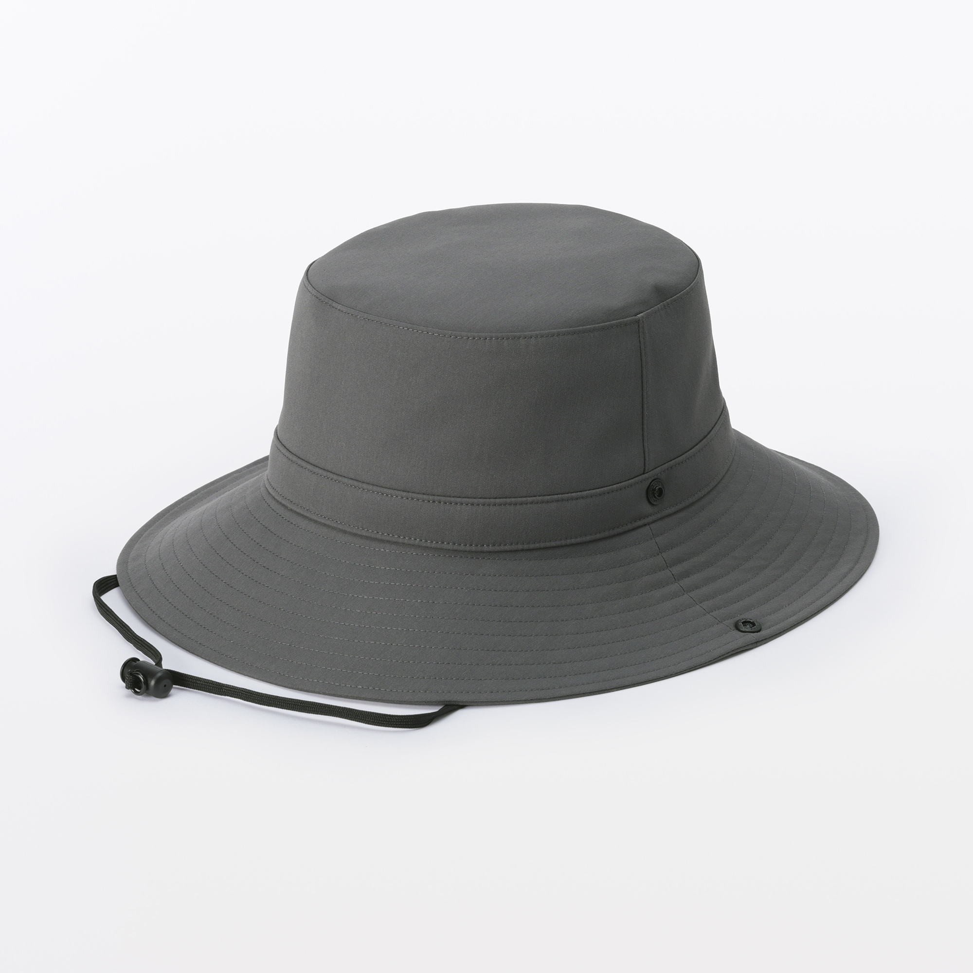 ＵＶカット透湿撥水　防水テープ使いサファリハット