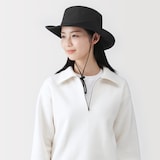 ＵＶカット透湿撥水　防水テープ使いサファリハット