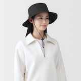 ＵＶカット透湿撥水　防水テープ使いサファリハット