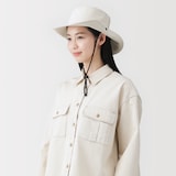 ＵＶカット透湿撥水　防水テープ使いサファリハット