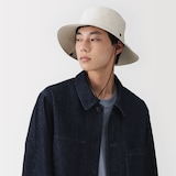 ＵＶカット透湿撥水　防水テープ使いサファリハット