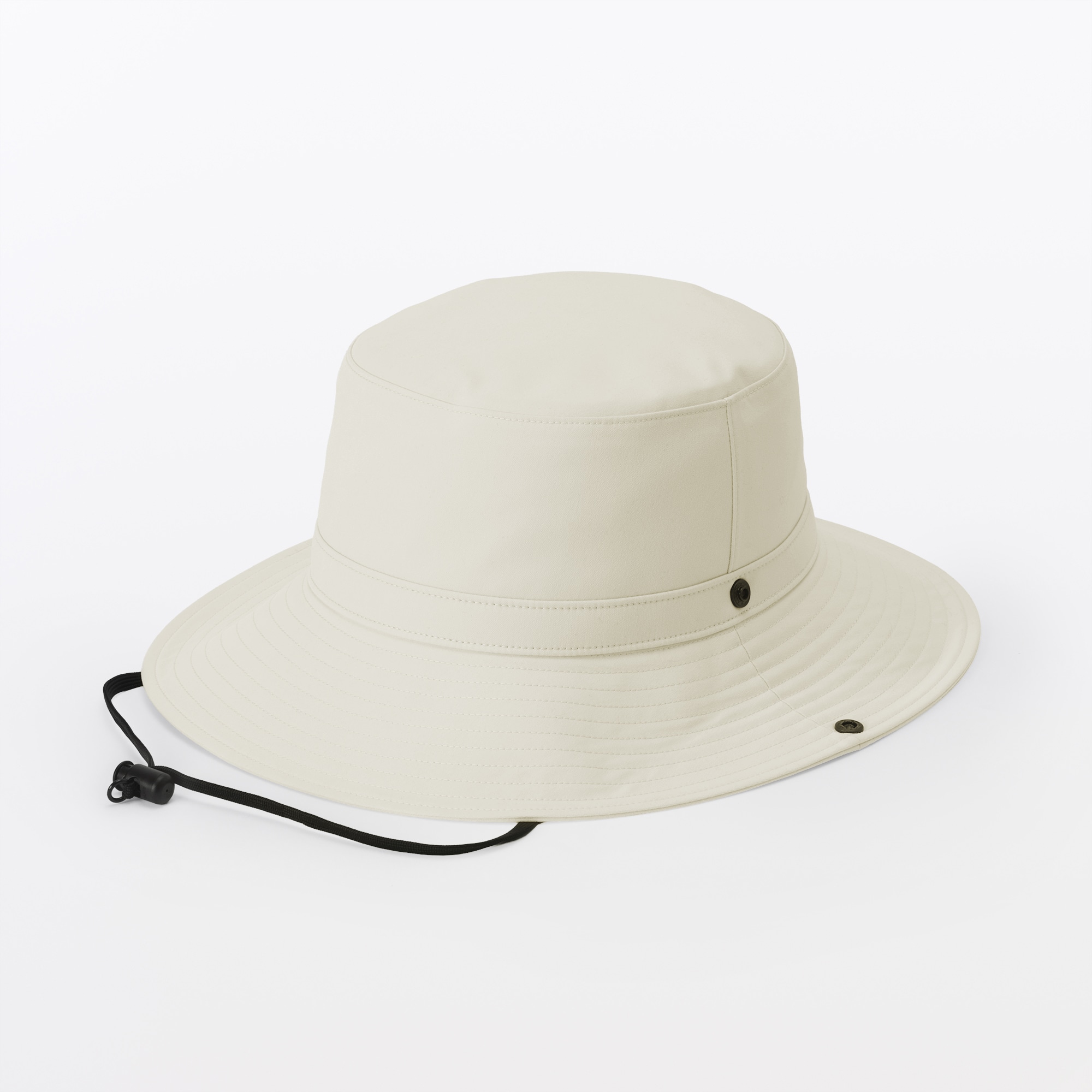 ＵＶカット透湿撥水　防水テープ使いサファリハット