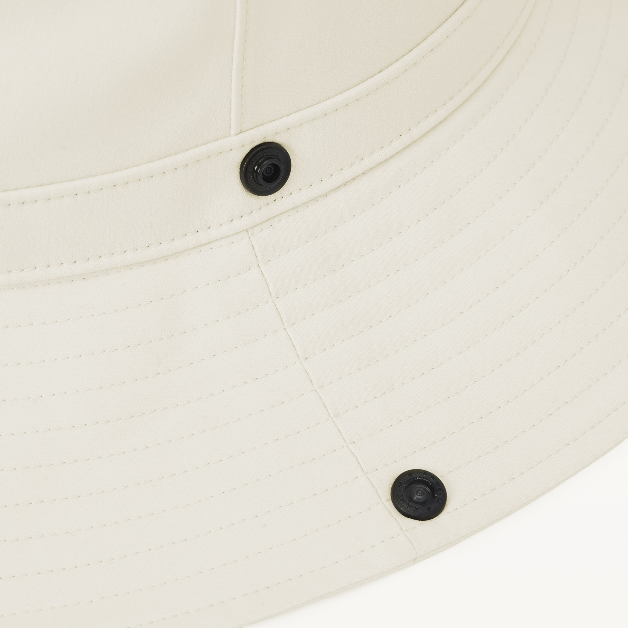 ＵＶカット透湿撥水　防水テープ使いサファリハット